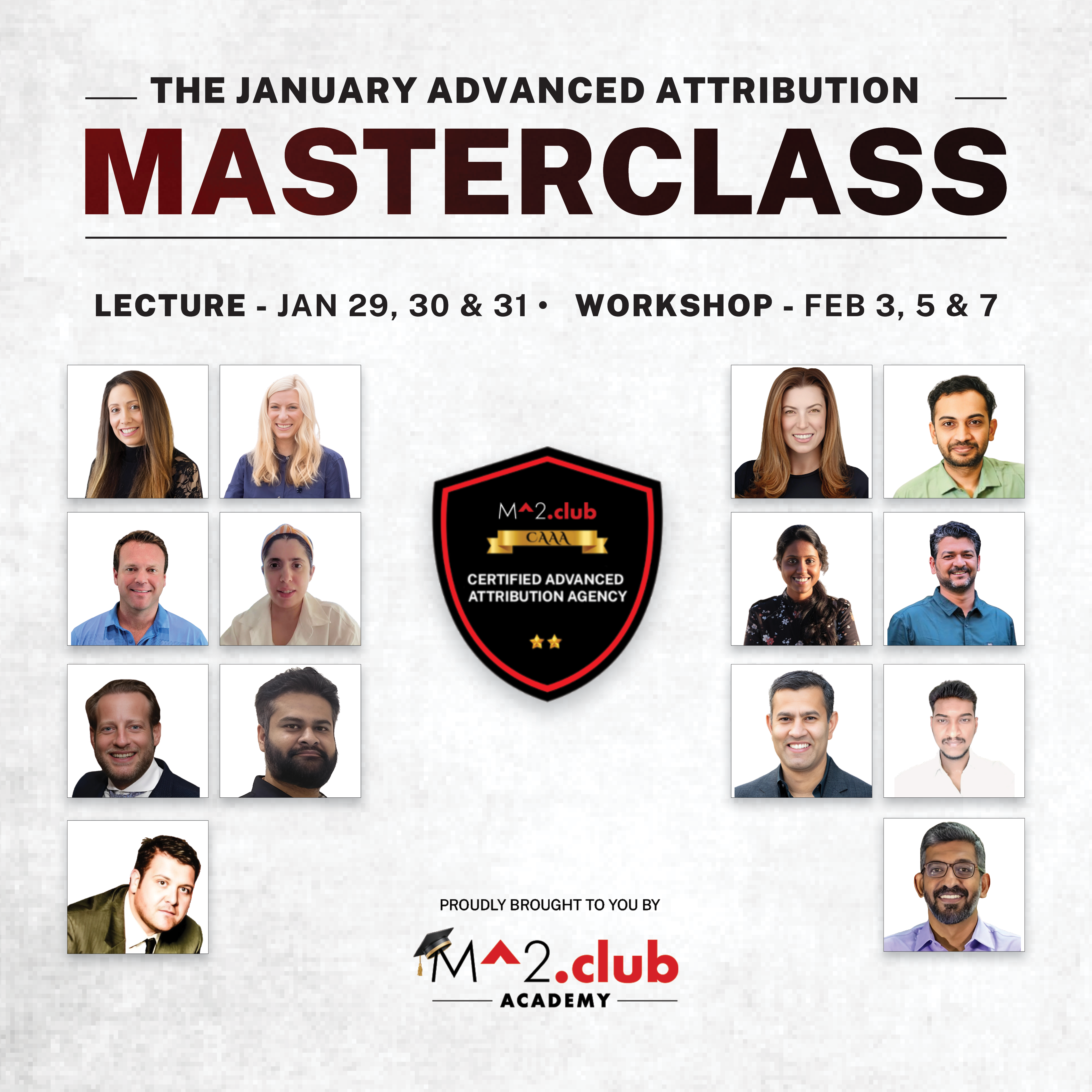 January 2025: Comprehensive Masterclass